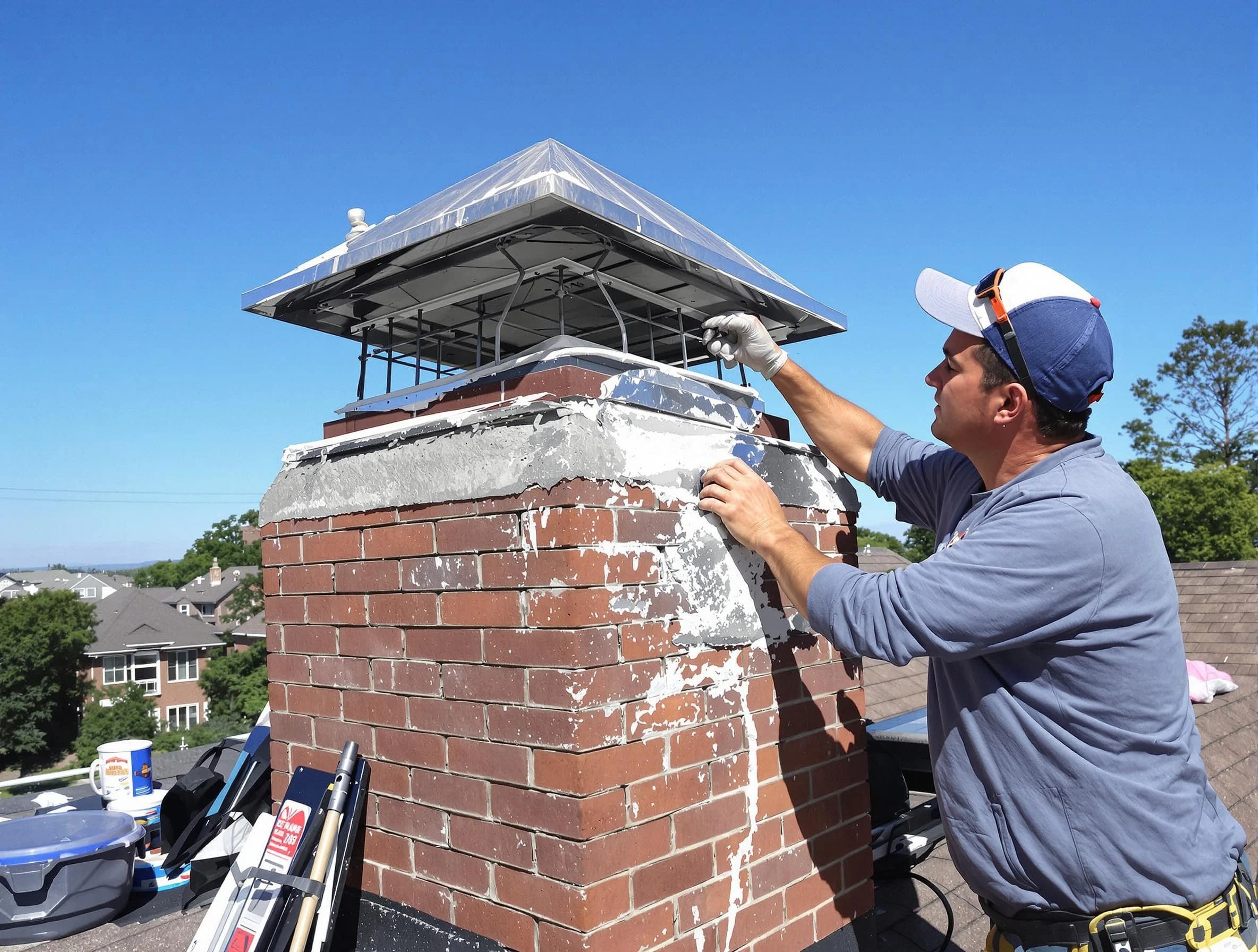 Chimney Crown Services service in Farmington, UT